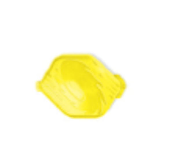 Obrázek Kryt kotníku REX yellow fluo