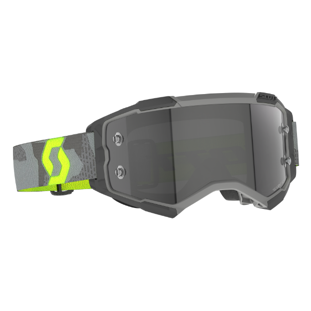 Obrázek SCOTT brýle FURY LS light grey/neon yellow light sensitive