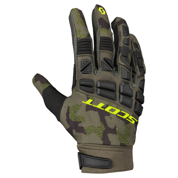 Obrázek glove X-PLORE PRO green camo/yellow