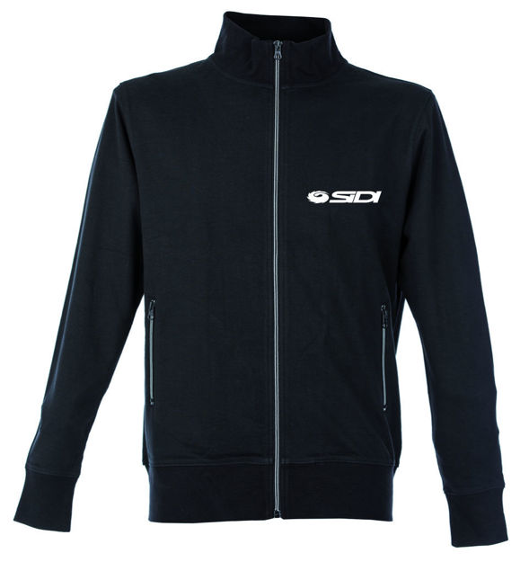 Obrázek sweatshirt full zip man black