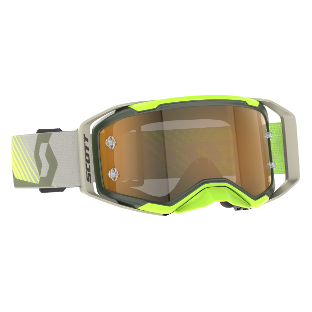 Obrázek SCOTT brýle PROSPECT 2.0 AMP kaki green/neon yellow/gold chrome works