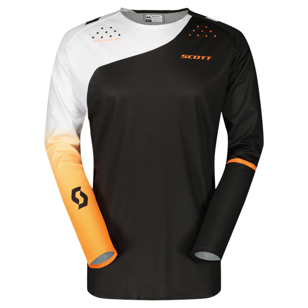 Obrázek jersey PODIUM PRO caviar black/shocking orange