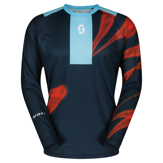 Obrázek jersey EVO DIRT sail blue/fast red