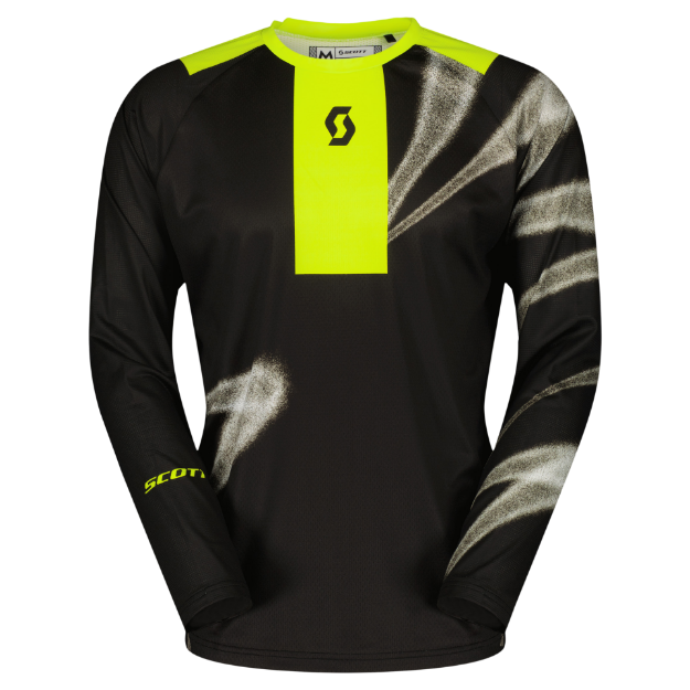 Obrázek SCOTT dres EVO DIRT caviar black/safety yellow