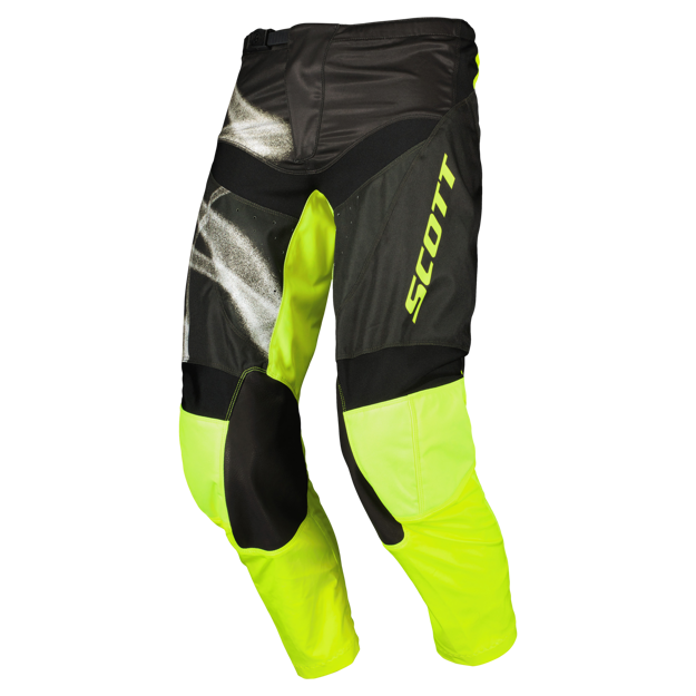 Obrázek pants EVO DIRT caviar black/safety yellow