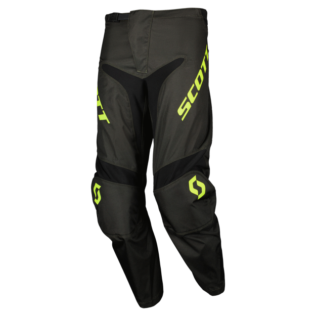 Obrázek pants COMPETE caviar black/safety yellow