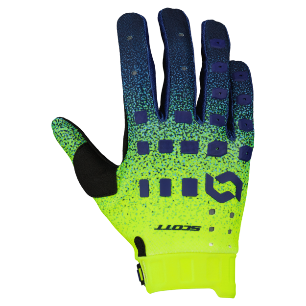 Obrázek glove PODIUM PRO midnight purple/safety yellow