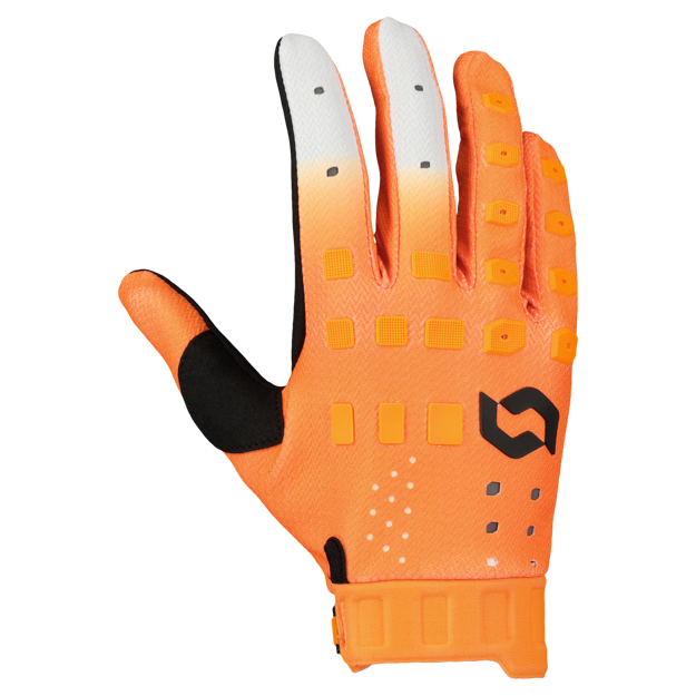 Obrázek glove PODIUM PRO caviar black/shocking orange