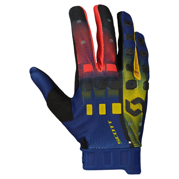 Obrázek glove PODIUM PRO red/yellow