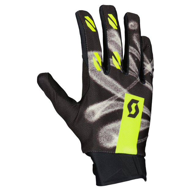 Obrázek glove EVO DIRT caviar black/safety yellow