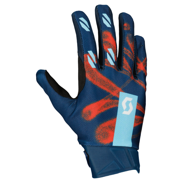 Obrázek glove EVO DIRT sail blue/fast red