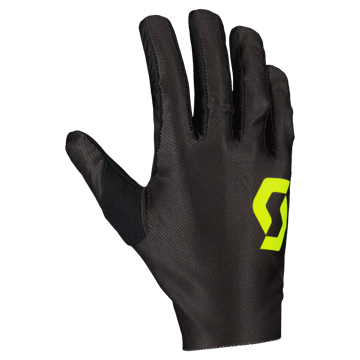 Zobrazit detail produktu - glove COMPETE caviar black/safety yellow Obrázek glove COMPETE caviar black/safety yellow