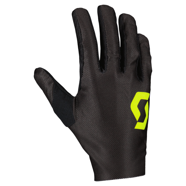 Obrázek glove COMPETE caviar black/safety yellow