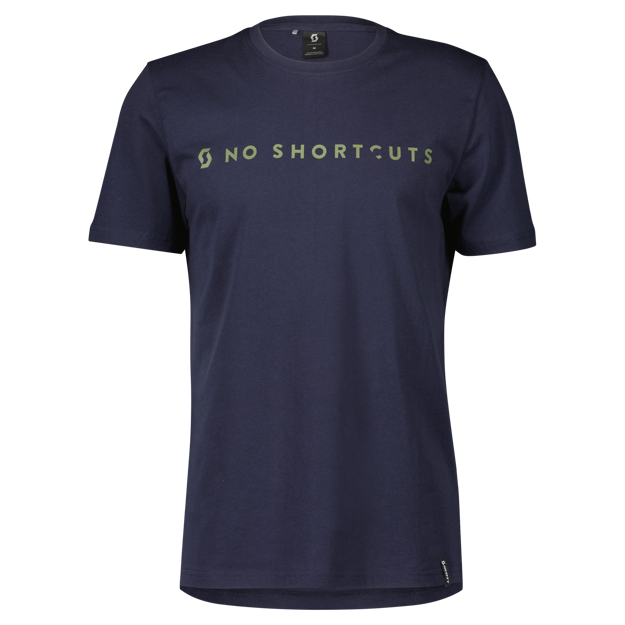 Obrázek Tee M'S No Shortcuts SS dark blue