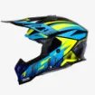Obrázek JUST1 přilba J39 revo blue/fluo yellow/black