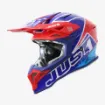 Obrázek JUST1 přilba J39 thruster blue/white/red