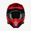 Obrázek JUST1 přilba J22F talent black/red