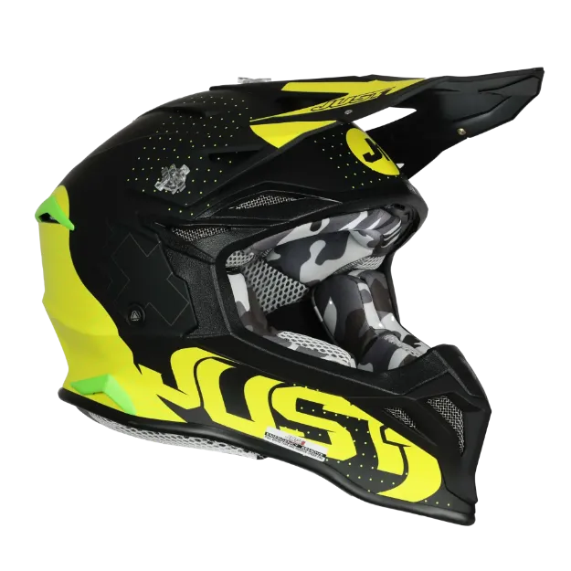 Obrázek JUST1 přilba J39 xeno fluo yellow/ black