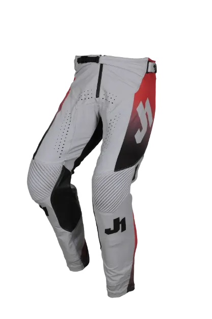 Obrázek JUST1 kalhoty J-FLEX 2.0 - DROP red/grey