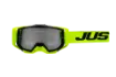 Obrázek JUST1 brýle IRIS 2.0 logo yellow fluo/black mirror silver lens