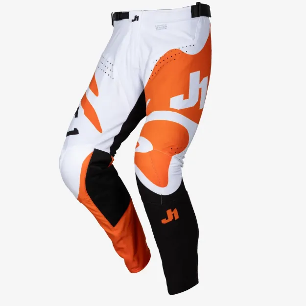 Obrázek JUST1 kalhoty J-ESSENTIAL YOUTH fluid white/orange