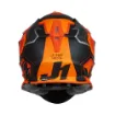 Obrázek JUST1 přilba J18F hexa orange/titanium black