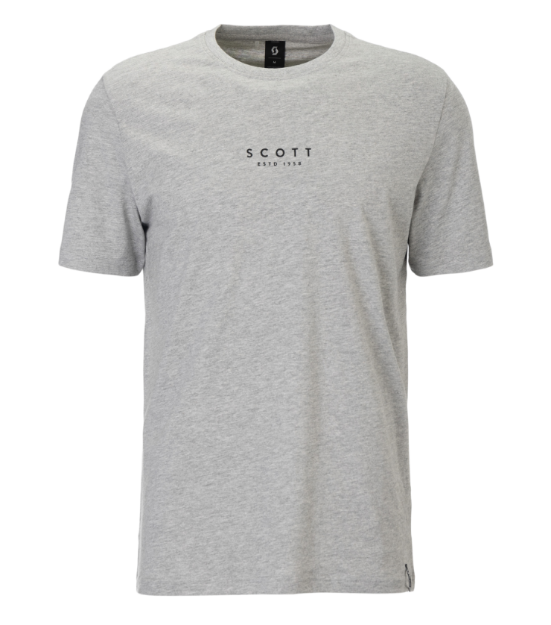 Obrázek SCOTT tričko pánské Typo SS grey melange