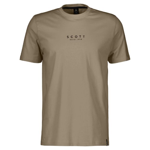 Obrázek SCOTT tričko pánské Typo SS toast beige
