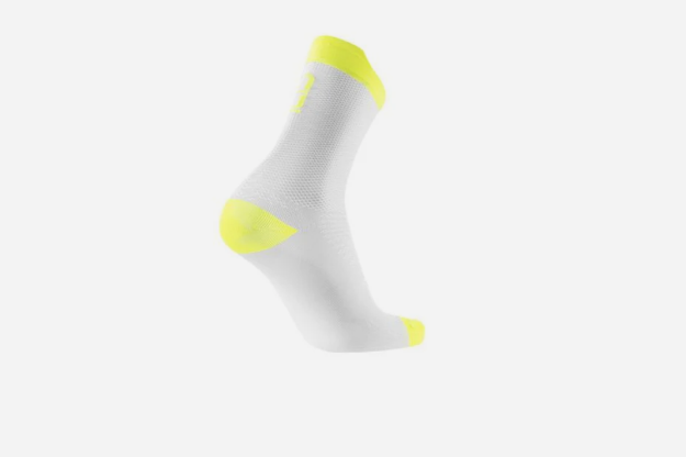 Obrázek SIDI ponožky NITIIDUS 18 cm white yellow fluo